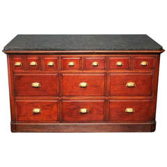 French Counter with Marble Top 6