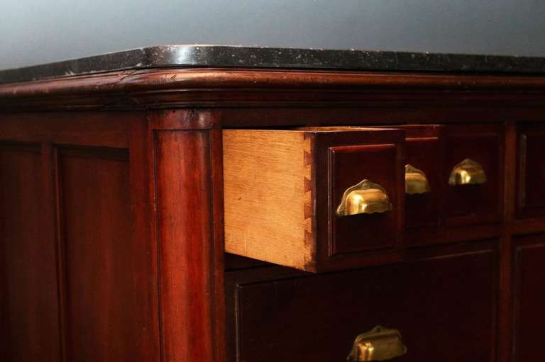 French Counter with Marble Top For Sale 1