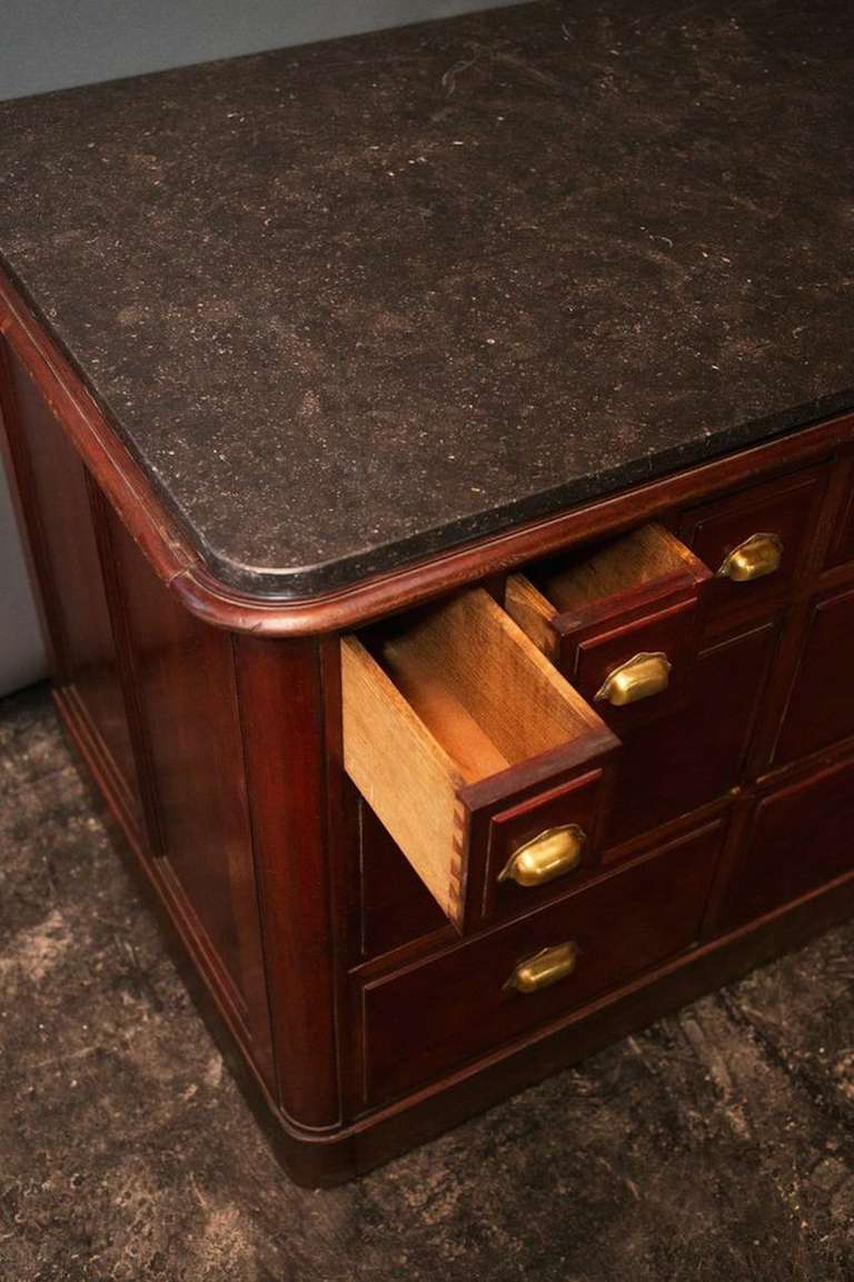 French Counter with Marble Top For Sale 2
