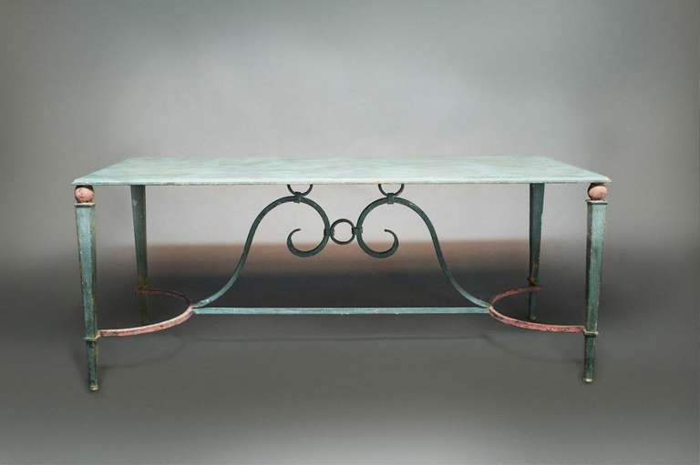 Italian Bronze Table In Excellent Condition In Hudson, NY