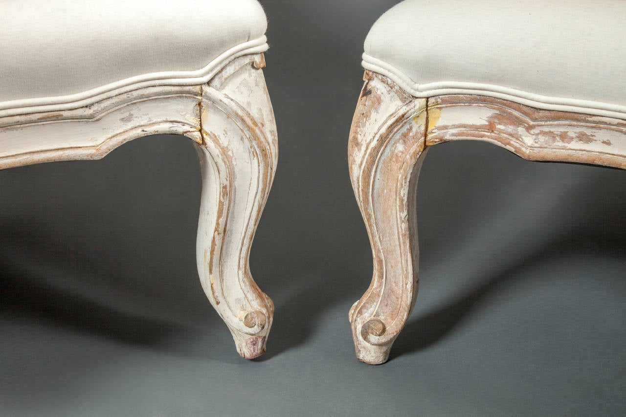 Pair of French Armchairs 1