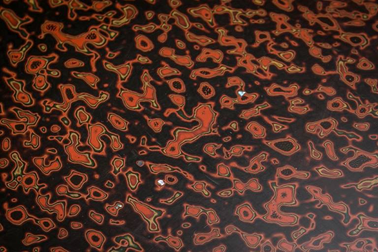 Japanese Wakasa Red Lacquer Table