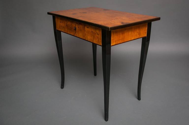 Empire Burl Wood Desk For Sale 3