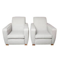 Pair of Modern Armchairs