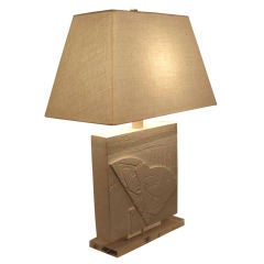American Plaster Lamp.