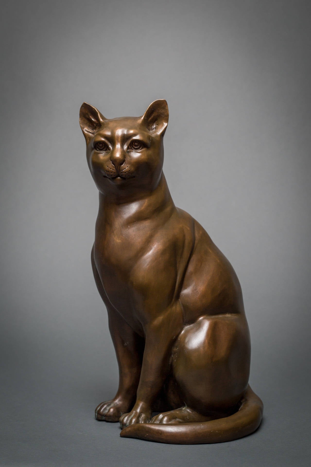 French Bronze Cat Sculpture at 1stDibs bronze cats for sale