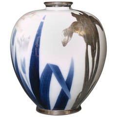 Japanese Studio Porcelain Vase