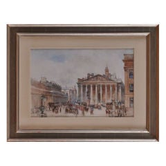 View Of The Royal Exchange And Bank Of Scotland