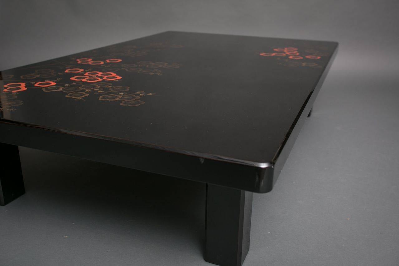 Japanese Wakasa Lacquer Table For Sale 2