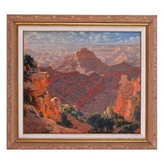 Richard Iams Painting, Mountain Landscape 3