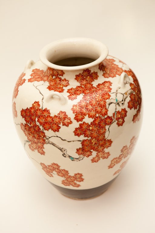 Japanese 19th Century Kozan Studio Vase 2