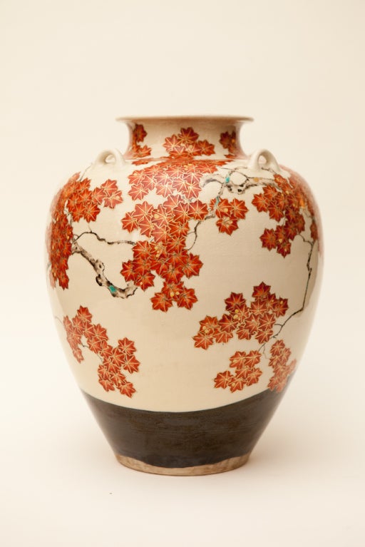 Japanese 19th Century Kozan Studio Vase 3
