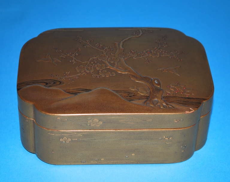 Japanese Meiji Period Lacquer Box