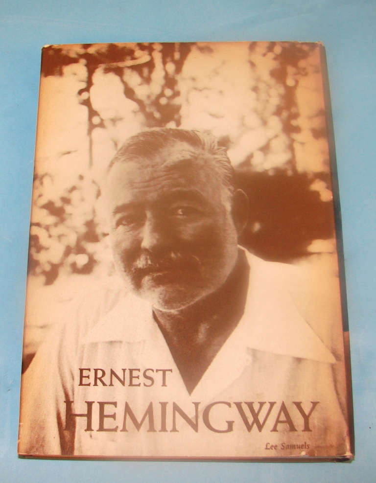 HEMINGWAY, ERNEST. 1899-1961.
The Old Man and the Sea. New York: Charles Scribner's Sons, 1952. 8vo.
Original blue cloth stamped in silver and blind, dust jacket. Light wear and slight fading to top and bottom edge of jacket, very faint browning