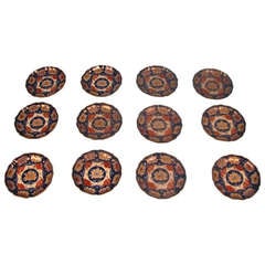 Twelve Imari Plates