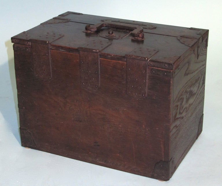 Japanese Zeni-Bako Box, Edo Period In Good Condition In San Francisco, CA
