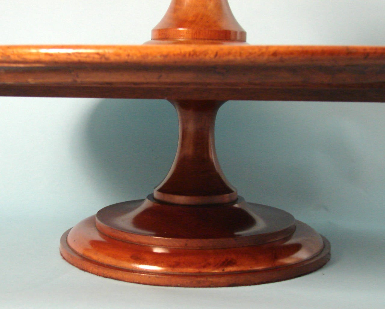 19th Century English Mahogany Two-Tier Server