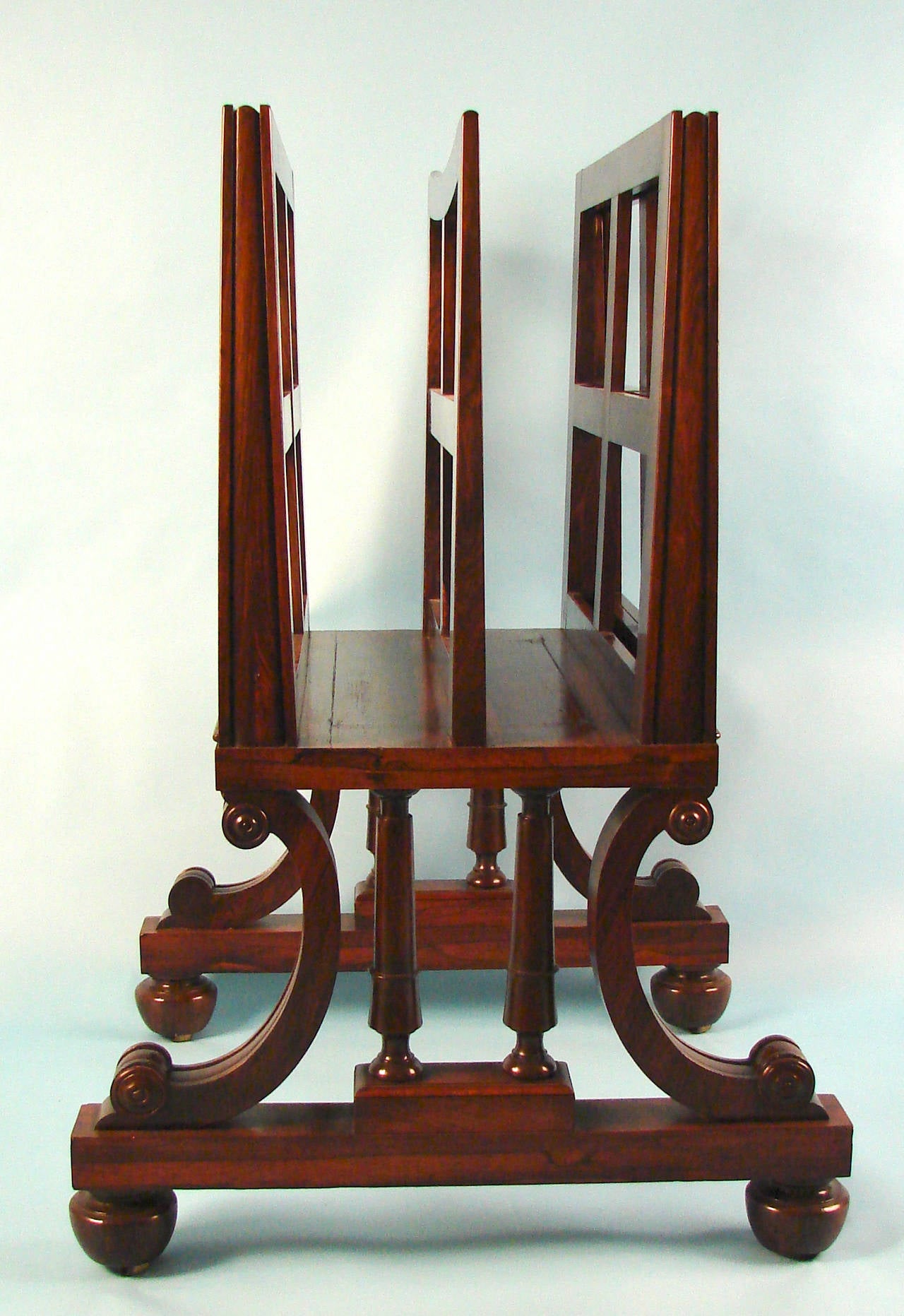 Regency Fine William IV Rosewood Folio Stand in the Manner of Gillows