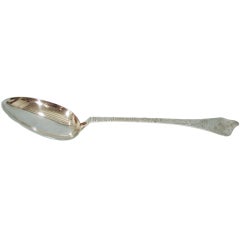 Hallmarked Sterling Silver Serving Spoon