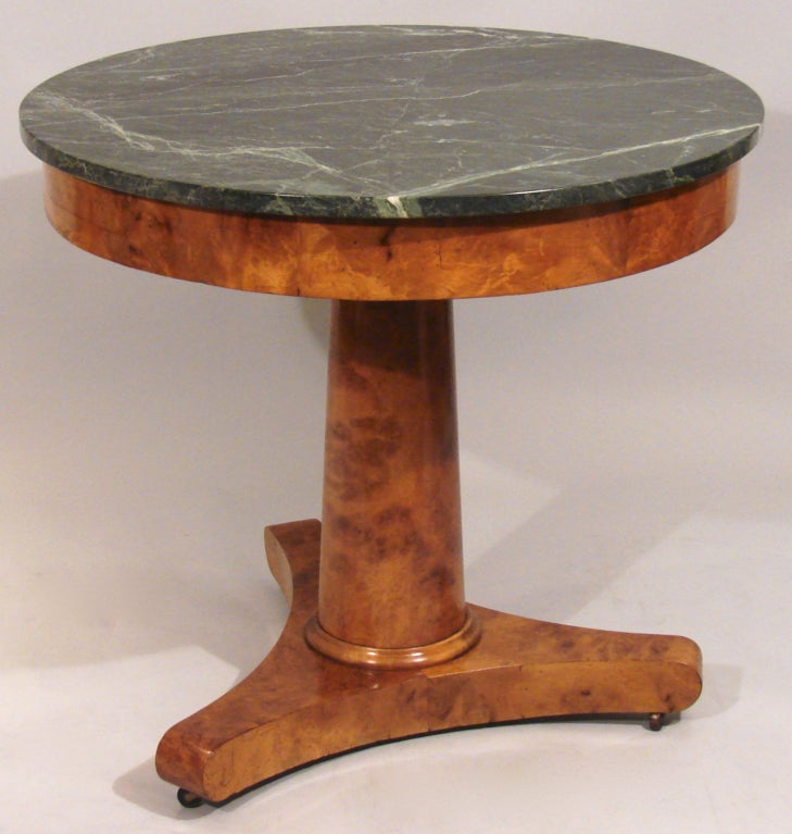 French Charles X Fruitwood Gueridon