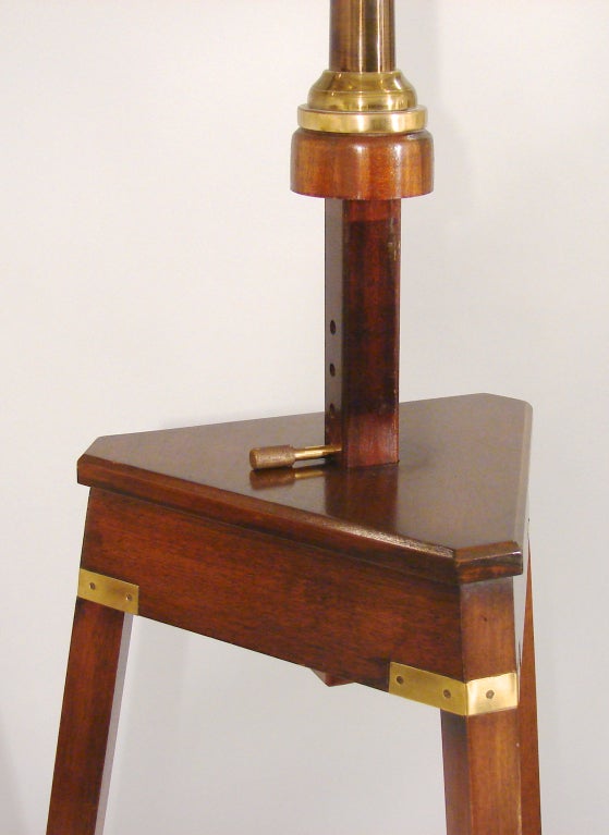 English Brass Telescope On Later Stand 1