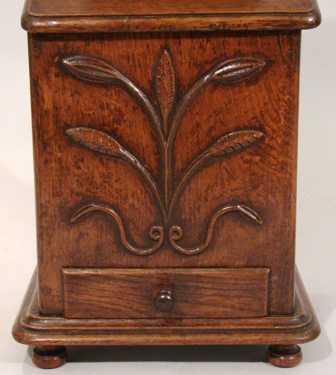 18th Century and Earlier Louis XV Walnut Pipe Box