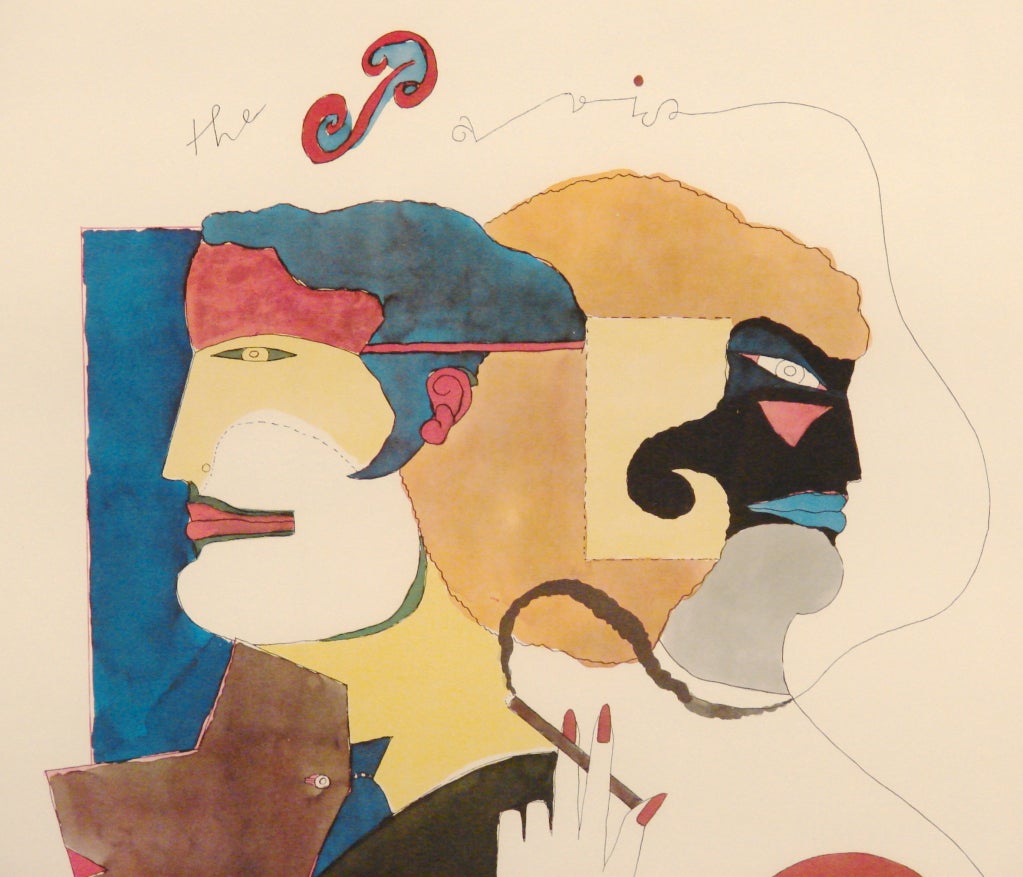 "Paris Review" By Richard Lindner