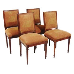 French Louis XVI Style Side Chairs