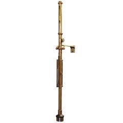 Antique Negretti & Zambra Maritime Brass Barometer