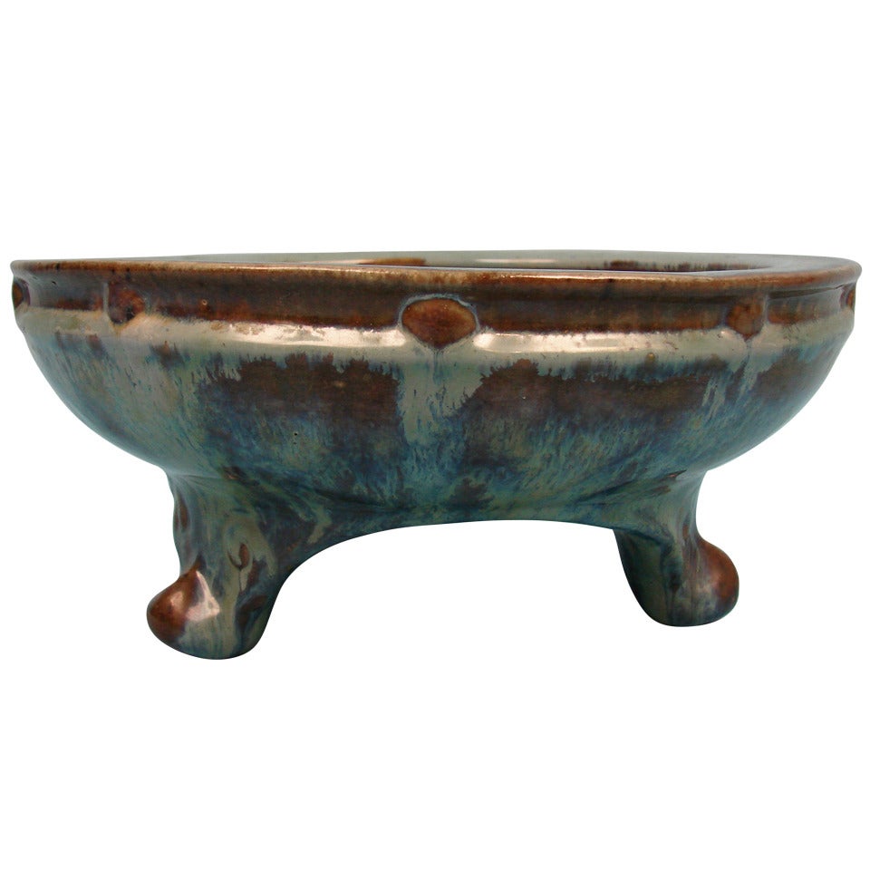 Fulper Art Pottery Footed Bowl