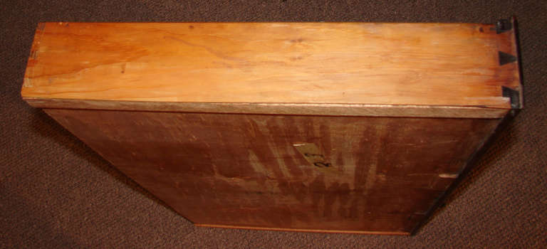 American Mahogany 18th Century Slant Front Desk In Good Condition In San Francisco, CA