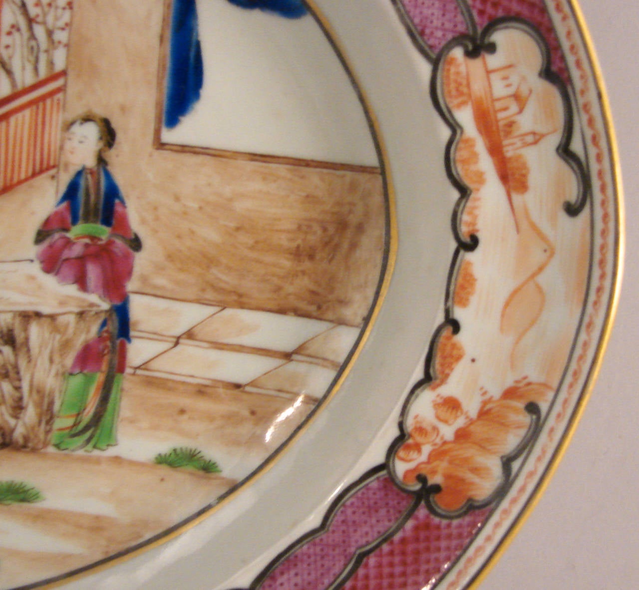 Chinese Export Famille Rose Platter