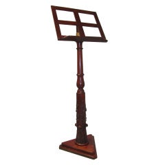 Scottish Mahogany Music Stand