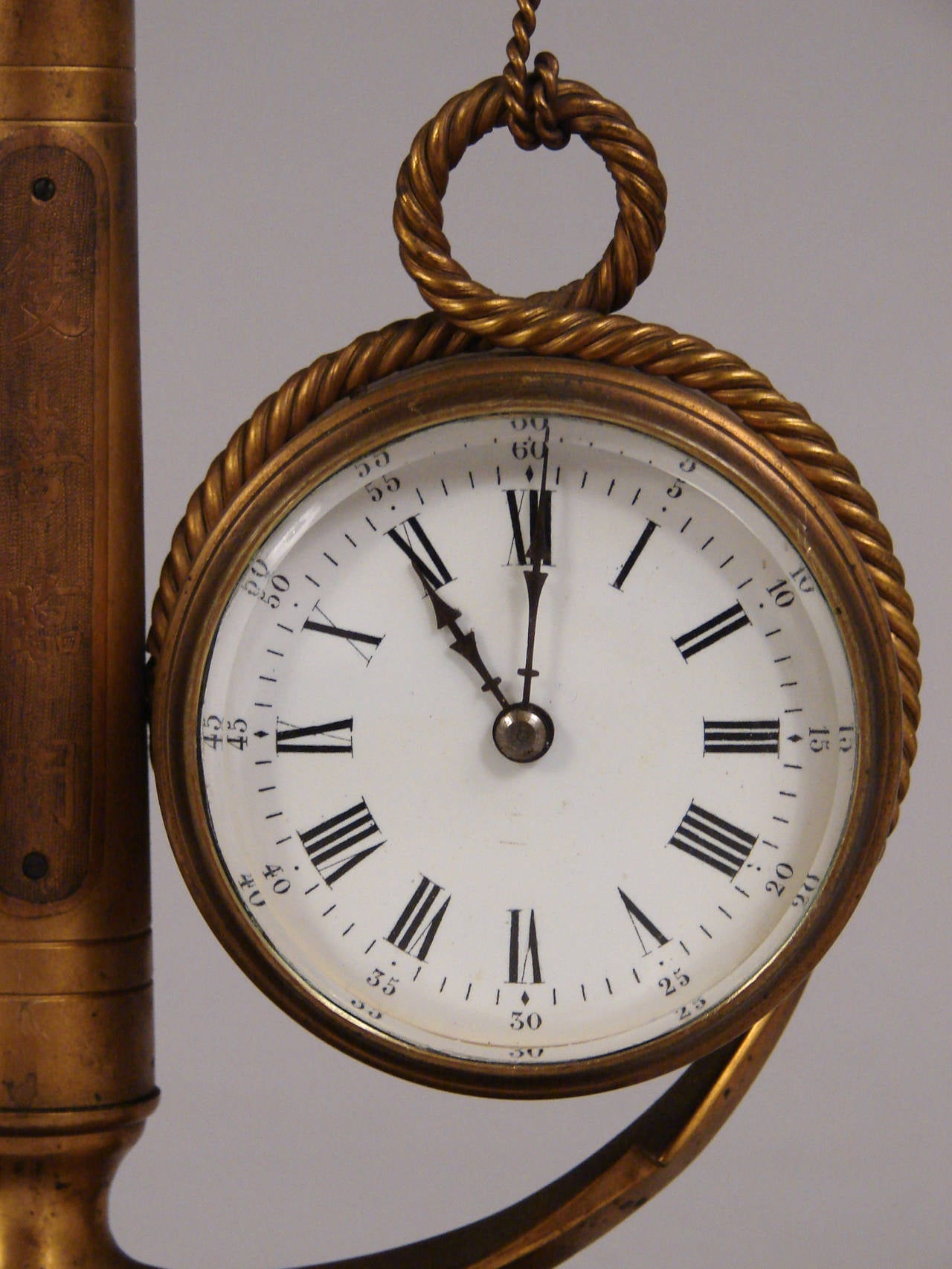 Unknown Very Fine Quality Combination Nautical Clock and Barometer