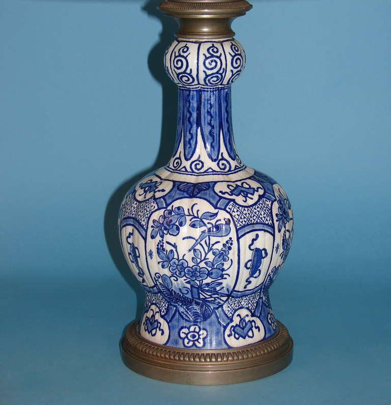 Other Pair of Delft Vases now Lamps