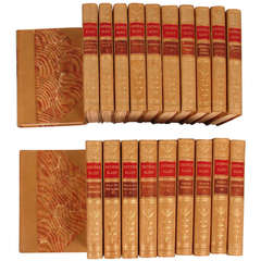 Leather Bound Set The works of George Eliot 21 Volumes