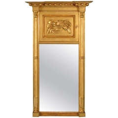 American Federal Giltwood and Gesso  Mirror