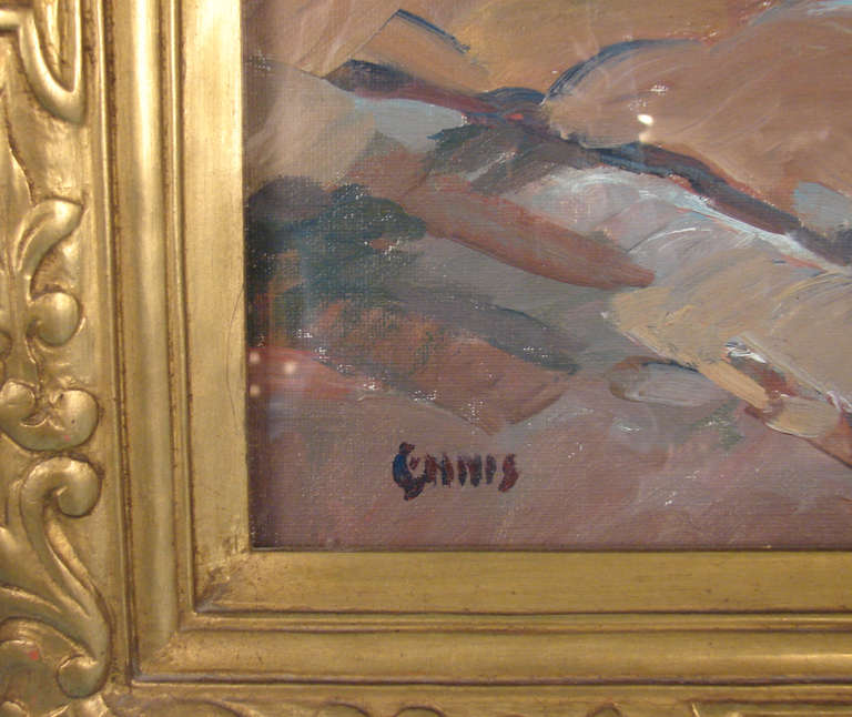 Canvas George Pearse Ennis (American 1884-1936). 