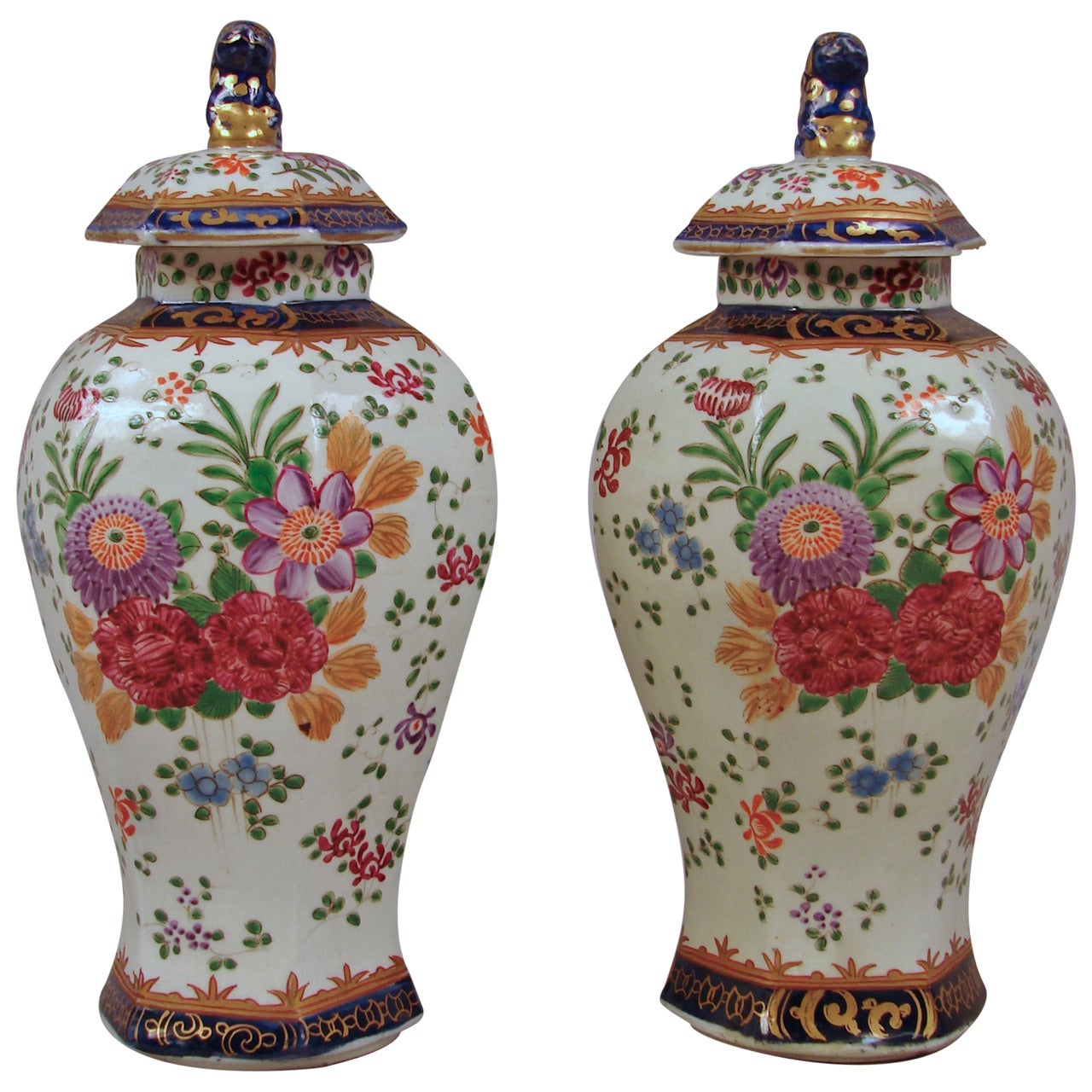French Porcelain Vases in the Chinese Taste