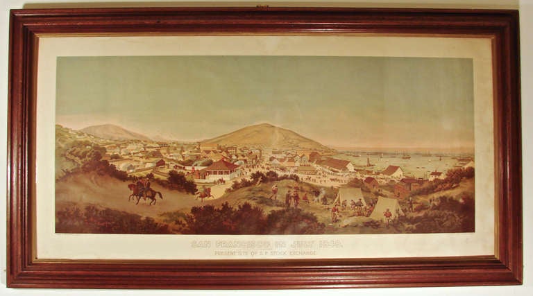 San Francisco Chromolithographic  Printed by H. S. Crocker