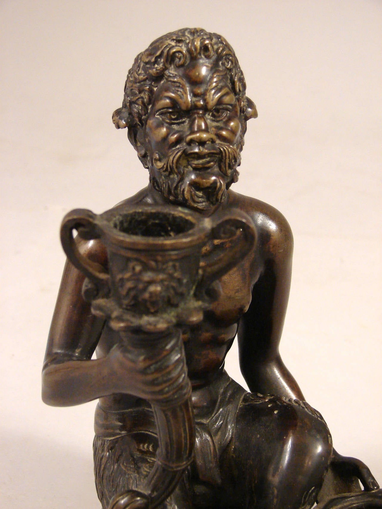 Mid-19th Century After Eugene Louis Lequesne, French Bronze of a Satyr Sculpture
