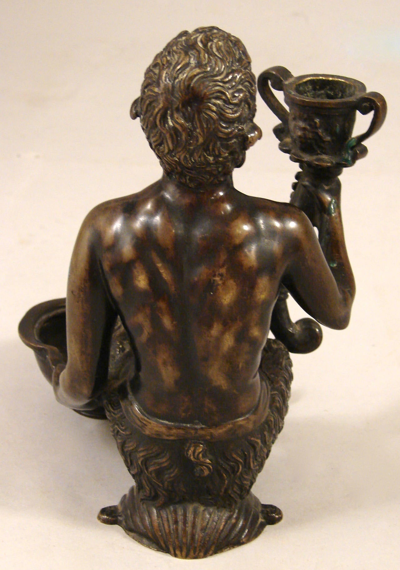 After Eugene Louis Lequesne, French Bronze of a Satyr Sculpture In Excellent Condition In San Francisco, CA