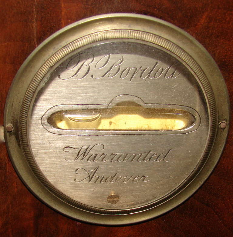Great Britain (UK) Late Georgian Mahogany 5 Dial Banjo Barometer