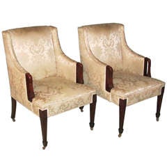 Pair of Regency Style Armchairs