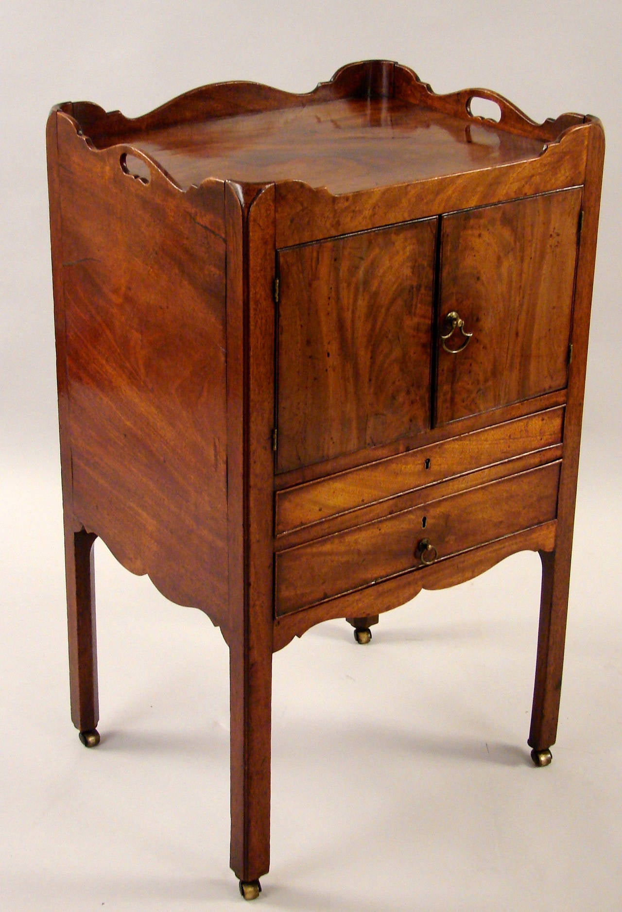 Georgian Mahogany Bedside Commode