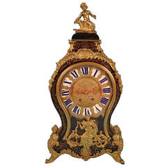 Louis XV Style Boulle Clock