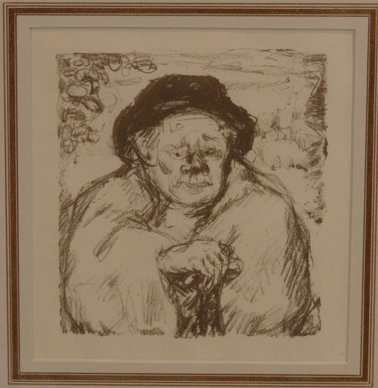 PIerre Bonnard (1867-1947); original lithograph, 1902. One of 50 impressions on china paper without text published as a variant image after the publication of Vollard's deluxe edition Daphnis & Chloe.