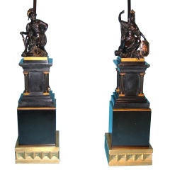 Grand Tour bronzes now as lamps