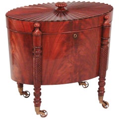 Regency Mahogany Wine Cooler in the Manner of Gillows