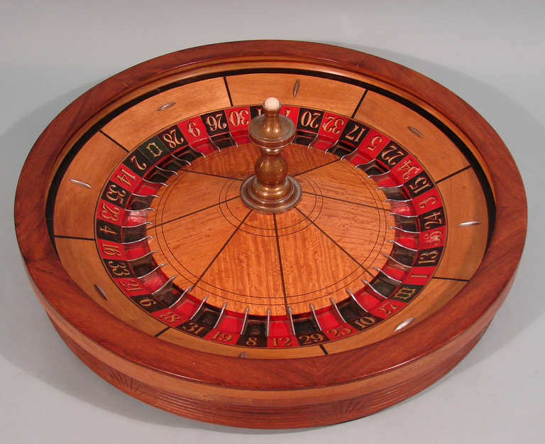 antique roulette wheel for sale